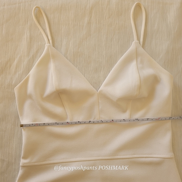 EXPRESS fully lined, structured, hidden zipper adjustable quality strap dress - Picture 10 of 16